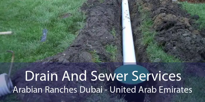 Drain And Sewer Services Arabian Ranches Dubai - United Arab Emirates