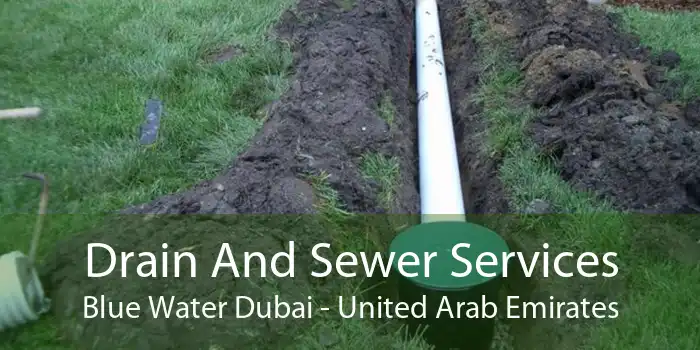 Drain And Sewer Services Blue Water Dubai - United Arab Emirates