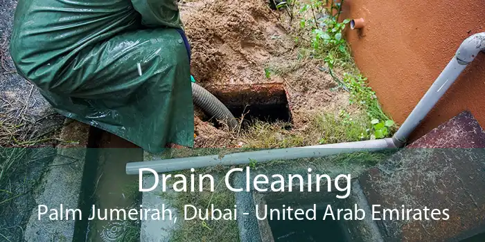 Drain Cleaning Palm Jumeirah, Dubai - United Arab Emirates