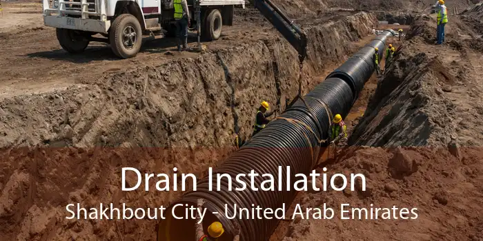 Drain Installation Shakhbout City - United Arab Emirates