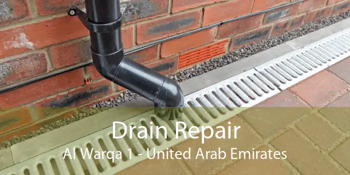 Drain Repair Al Warqa 1 - United Arab Emirates