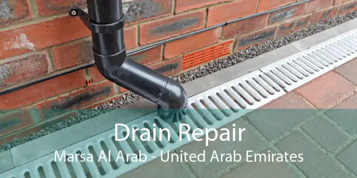 Drain Repair Marsa Al Arab - United Arab Emirates