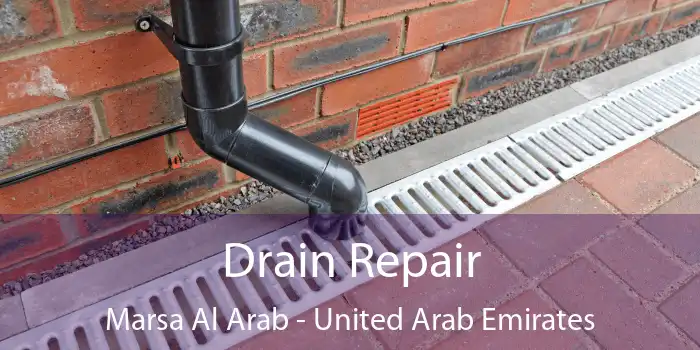 Drain Repair Marsa Al Arab - United Arab Emirates