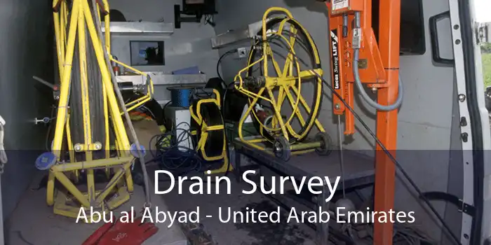Drain Survey Abu al Abyad - United Arab Emirates