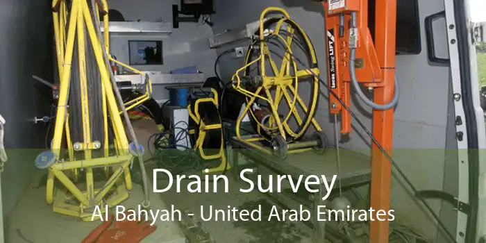 Drain Survey Al Bahyah - United Arab Emirates