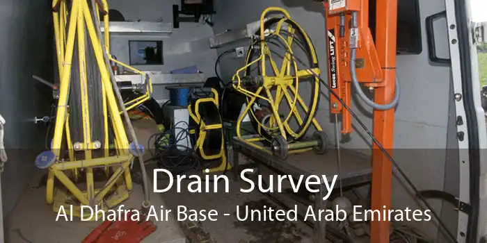 Drain Survey Al Dhafra Air Base - United Arab Emirates