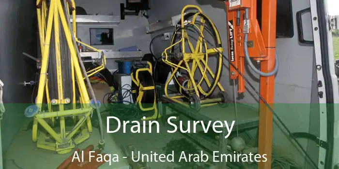 Drain Survey Al Faqa - United Arab Emirates