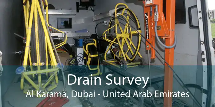 Drain Survey Al Karama, Dubai - United Arab Emirates