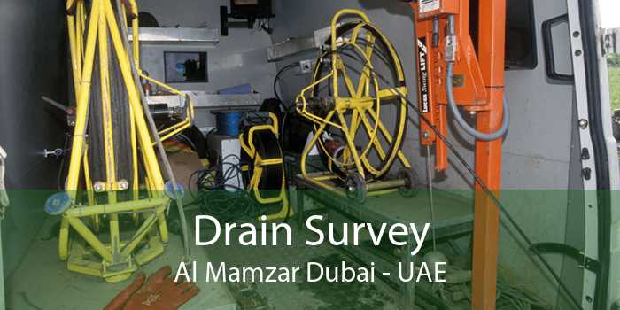 Drain Survey Al Mamzar Dubai - UAE