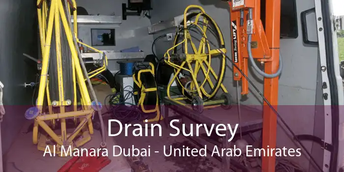Drain Survey Al Manara Dubai - United Arab Emirates