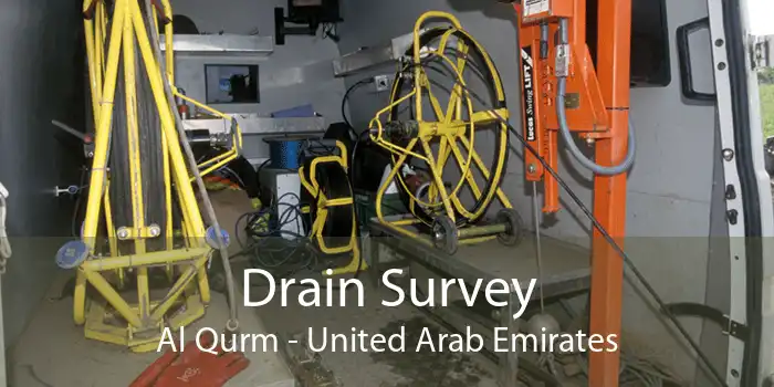 Drain Survey Al Qurm - United Arab Emirates