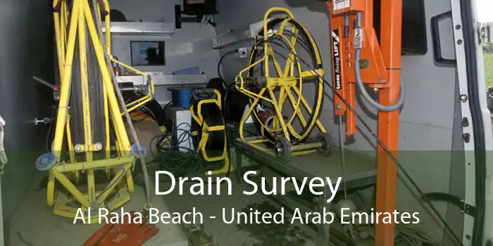 Drain Survey Al Raha Beach - United Arab Emirates