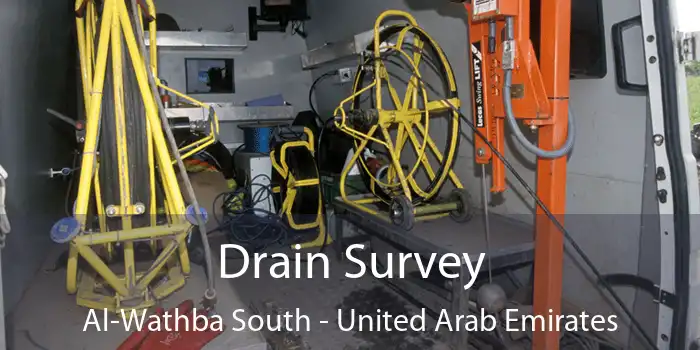 Drain Survey Al-Wathba South - United Arab Emirates