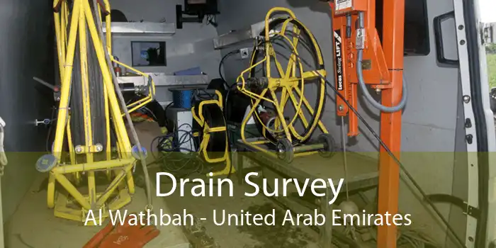 Drain Survey Al Wathbah - United Arab Emirates