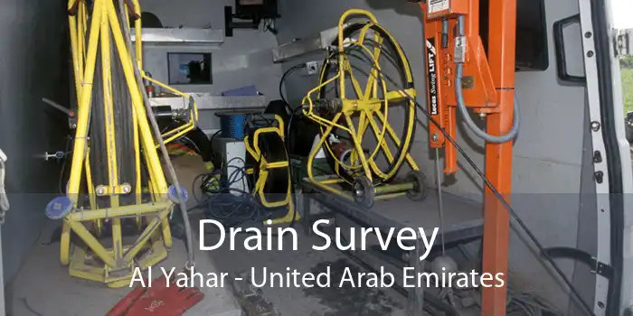 Drain Survey Al Yahar - United Arab Emirates