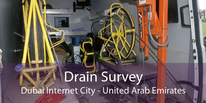 Drain Survey Dubai Internet City - United Arab Emirates