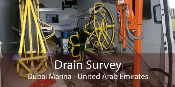 Drain Survey Dubai Marina - United Arab Emirates