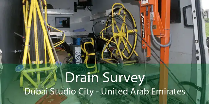 Drain Survey Dubai Studio City - United Arab Emirates