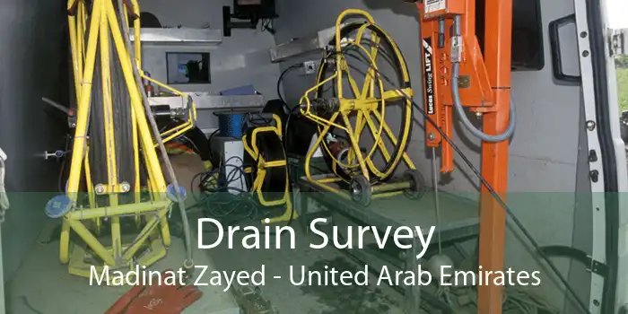 Drain Survey Madinat Zayed - United Arab Emirates