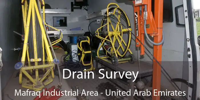 Drain Survey Mafraq Industrial Area - United Arab Emirates