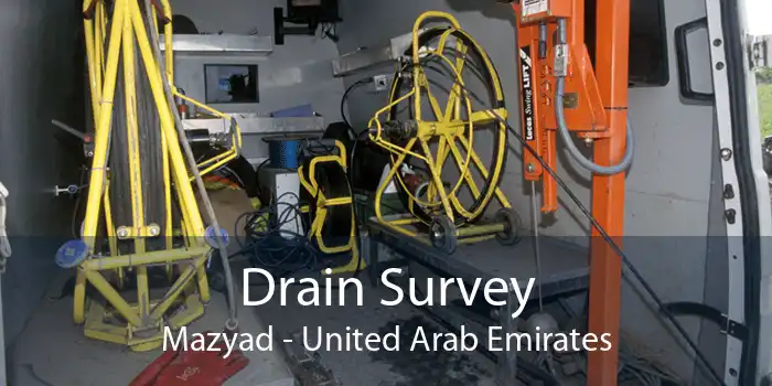 Drain Survey Mazyad - United Arab Emirates