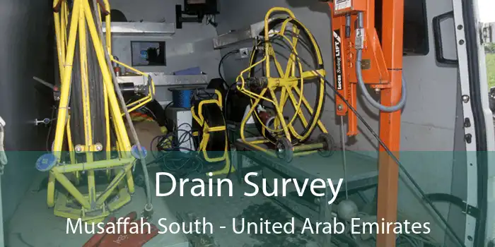 Drain Survey Musaffah South - United Arab Emirates