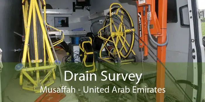 Drain Survey Musaffah - United Arab Emirates