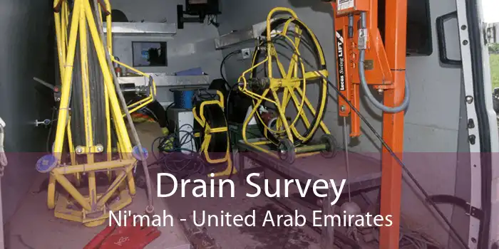 Drain Survey Ni'mah - United Arab Emirates