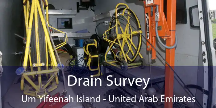 Drain Survey Um Yifeenah Island - United Arab Emirates