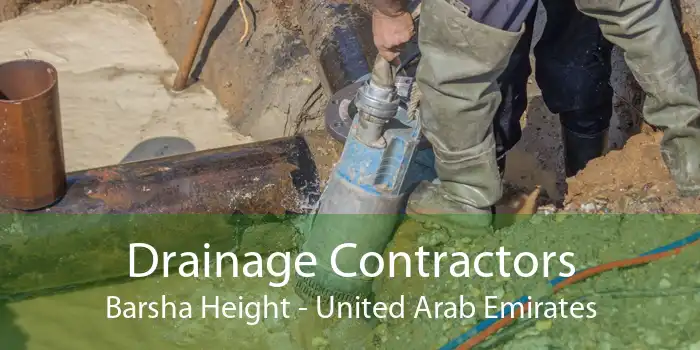 Drainage Contractors Barsha Height - United Arab Emirates