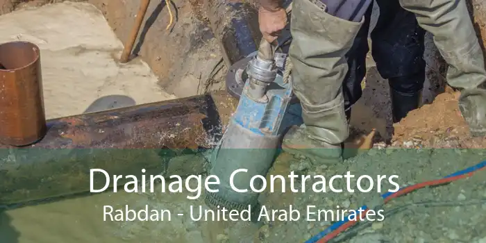 Drainage Contractors Rabdan - United Arab Emirates