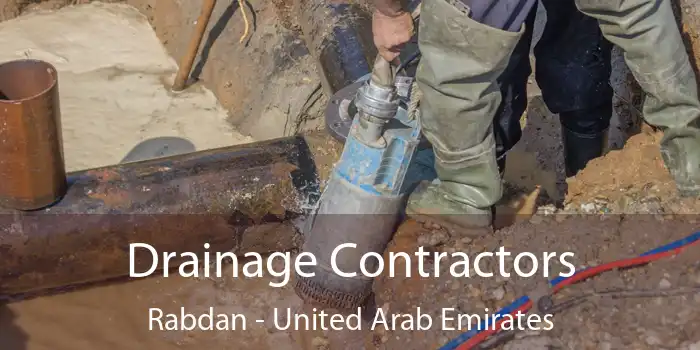 Drainage Contractors Rabdan - United Arab Emirates