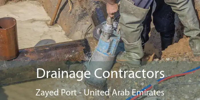 Drainage Contractors Zayed Port - United Arab Emirates