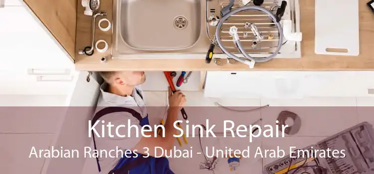 Kitchen Sink Repair Arabian Ranches 3 Dubai - United Arab Emirates