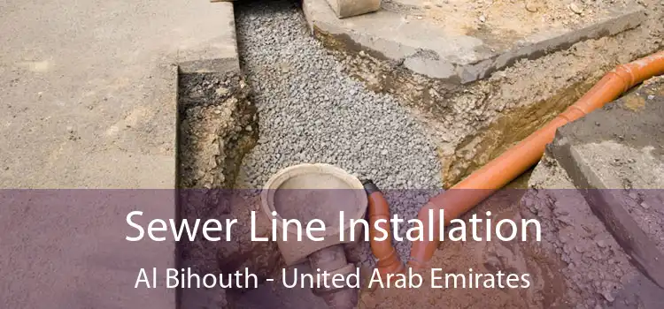 Sewer Line Installation Al Bihouth - United Arab Emirates