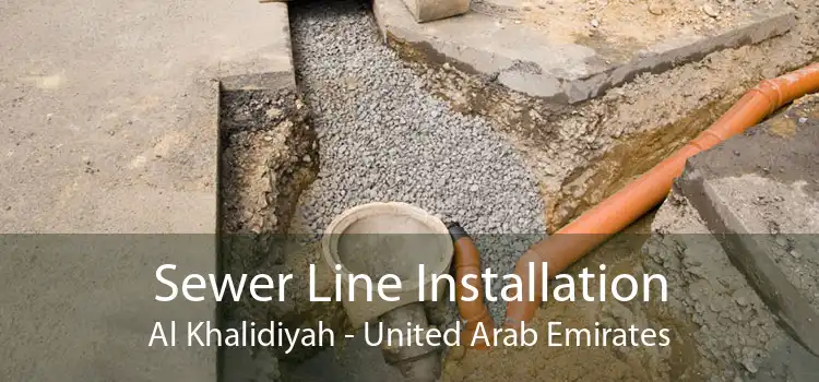 Sewer Line Installation Al Khalidiyah - United Arab Emirates