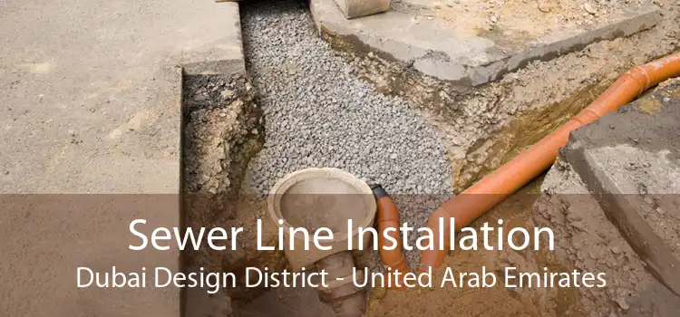 Sewer Line Installation Dubai Design District - United Arab Emirates